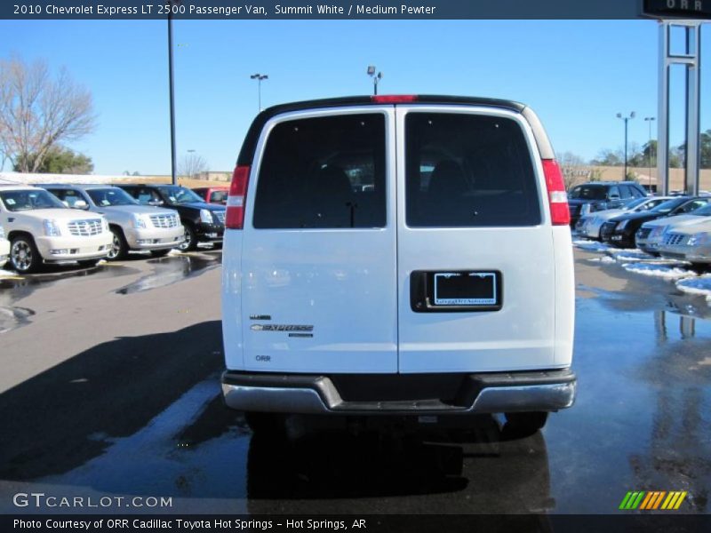 Summit White / Medium Pewter 2010 Chevrolet Express LT 2500 Passenger Van