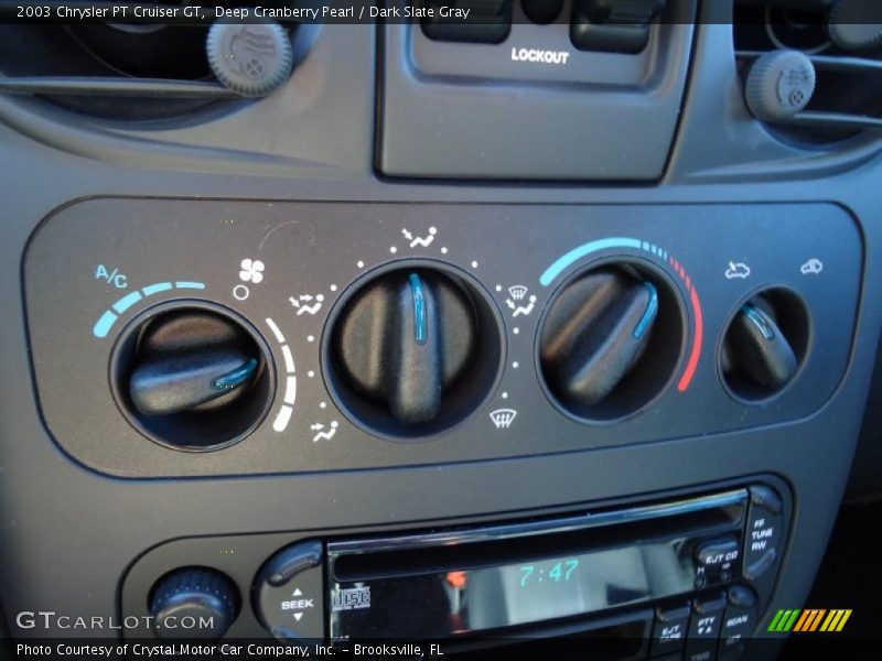 Deep Cranberry Pearl / Dark Slate Gray 2003 Chrysler PT Cruiser GT