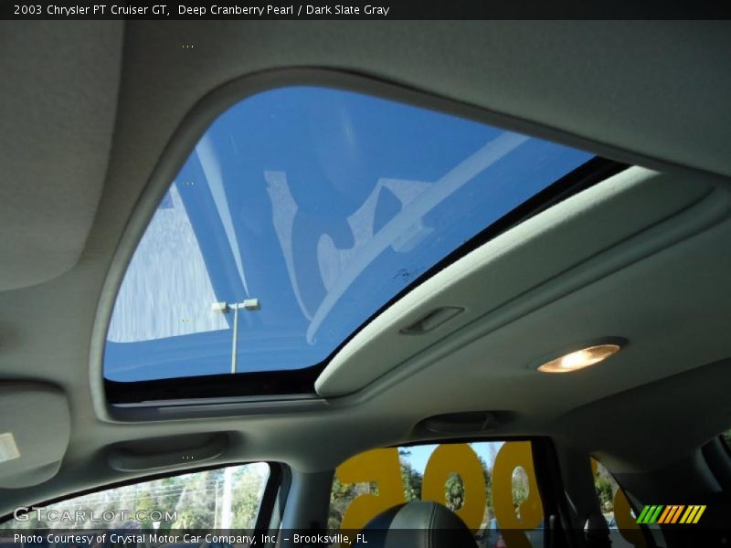 Deep Cranberry Pearl / Dark Slate Gray 2003 Chrysler PT Cruiser GT