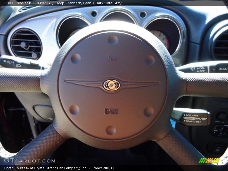 Deep Cranberry Pearl / Dark Slate Gray 2003 Chrysler PT Cruiser GT