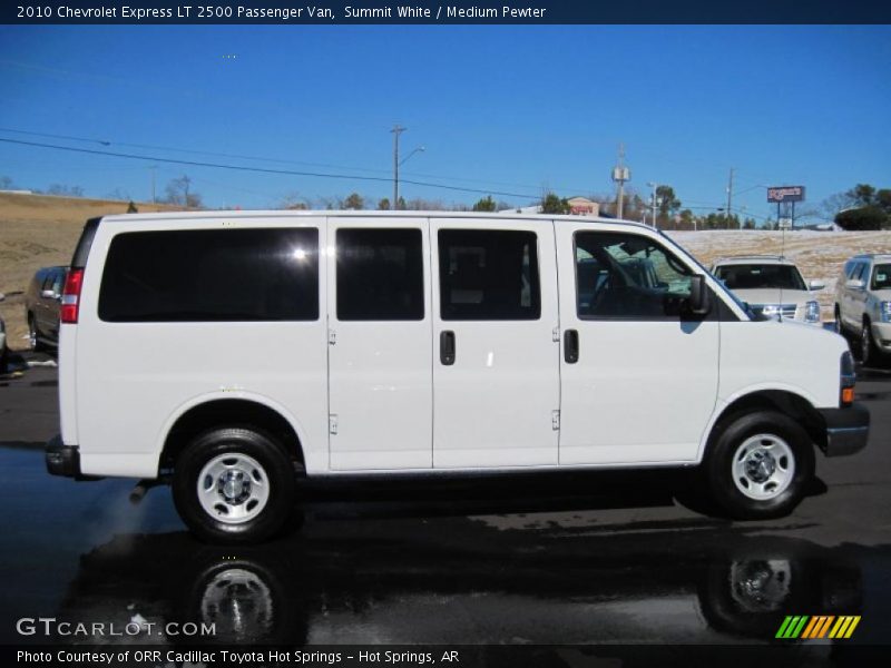  2010 Express LT 2500 Passenger Van Summit White