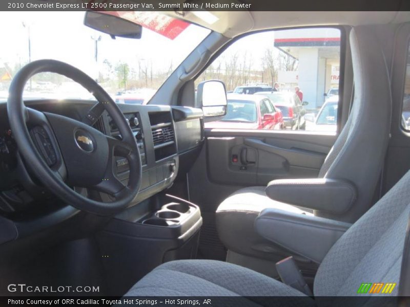 Summit White / Medium Pewter 2010 Chevrolet Express LT 2500 Passenger Van