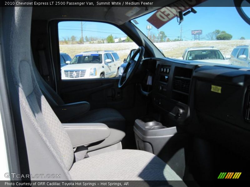 Summit White / Medium Pewter 2010 Chevrolet Express LT 2500 Passenger Van