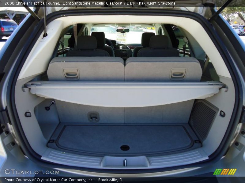 Light Sandstone Metallic Clearcoat / Dark Khaki/Light Graystone 2008 Chrysler Pacifica Touring