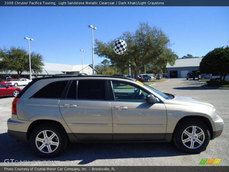Light Sandstone Metallic Clearcoat / Dark Khaki/Light Graystone 2008 Chrysler Pacifica Touring