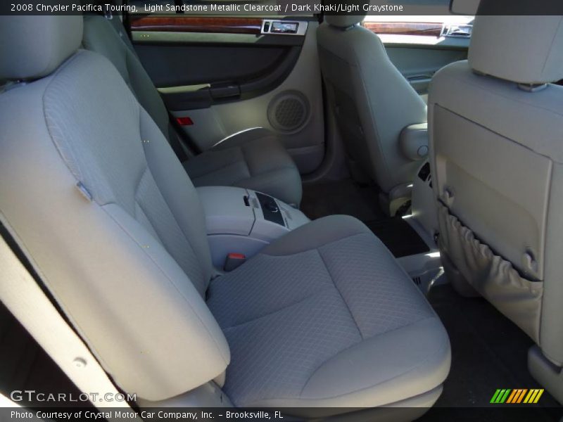 Light Sandstone Metallic Clearcoat / Dark Khaki/Light Graystone 2008 Chrysler Pacifica Touring