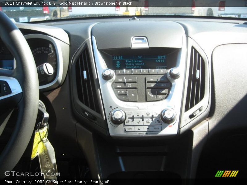 Gold Mist Metallic / Brownstone/Jet Black 2011 Chevrolet Equinox LTZ