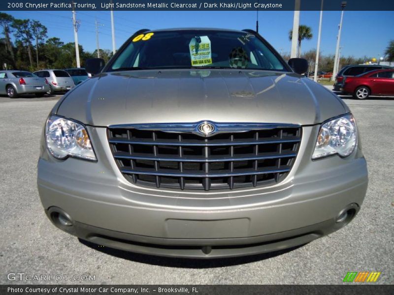 Light Sandstone Metallic Clearcoat / Dark Khaki/Light Graystone 2008 Chrysler Pacifica Touring