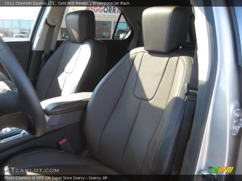 Gold Mist Metallic / Brownstone/Jet Black 2011 Chevrolet Equinox LTZ