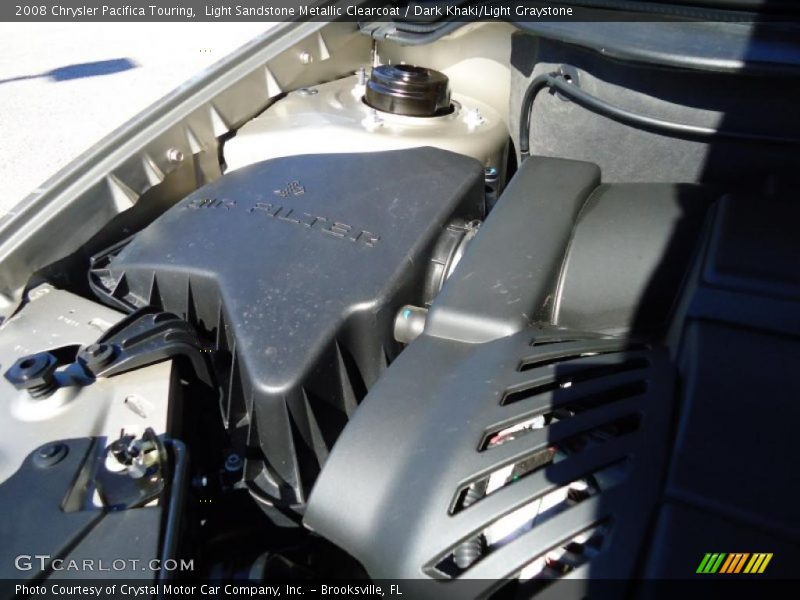 Light Sandstone Metallic Clearcoat / Dark Khaki/Light Graystone 2008 Chrysler Pacifica Touring