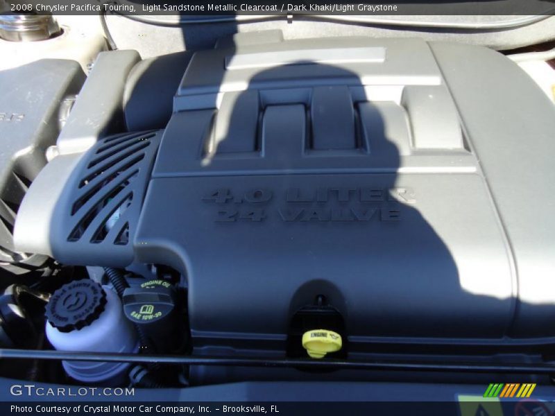 Light Sandstone Metallic Clearcoat / Dark Khaki/Light Graystone 2008 Chrysler Pacifica Touring