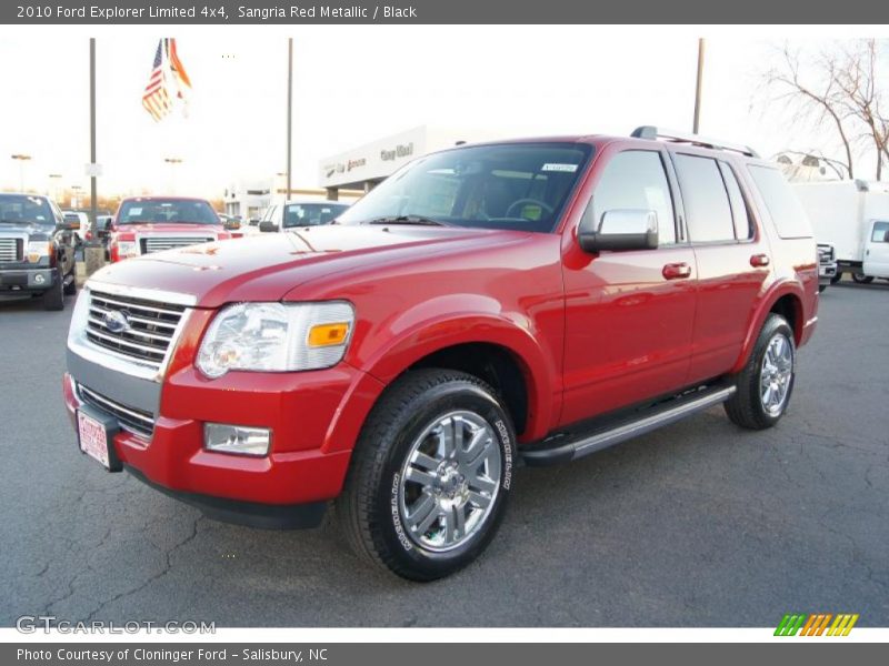 Front 3/4 View of 2010 Explorer Limited 4x4