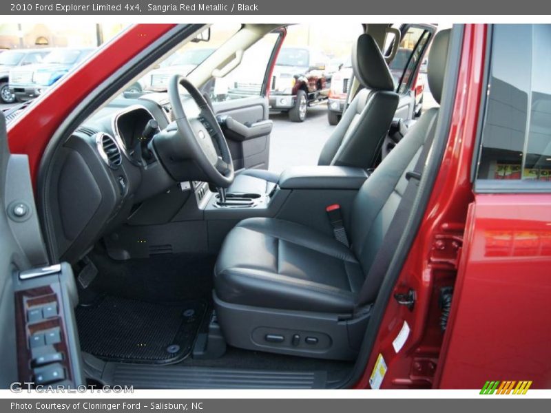  2010 Explorer Limited 4x4 Black Interior