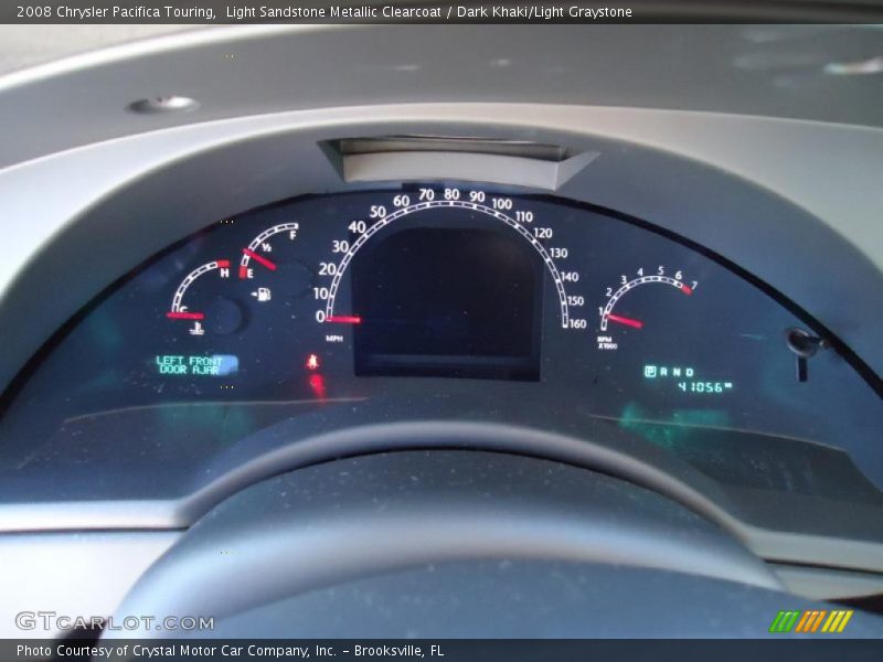 Light Sandstone Metallic Clearcoat / Dark Khaki/Light Graystone 2008 Chrysler Pacifica Touring