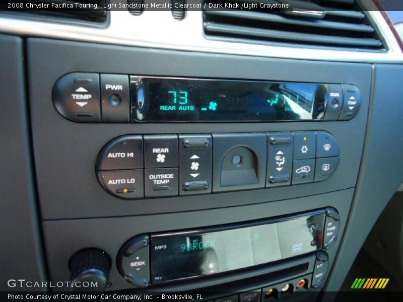 Light Sandstone Metallic Clearcoat / Dark Khaki/Light Graystone 2008 Chrysler Pacifica Touring