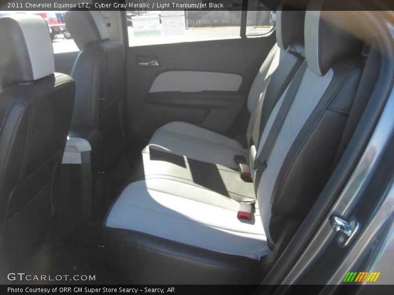Cyber Gray Metallic / Light Titanium/Jet Black 2011 Chevrolet Equinox LTZ