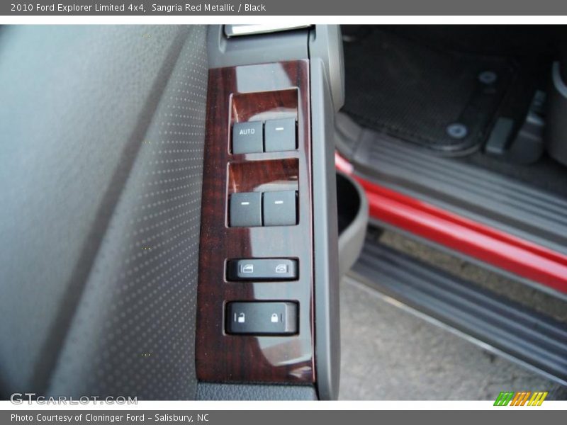 Controls of 2010 Explorer Limited 4x4