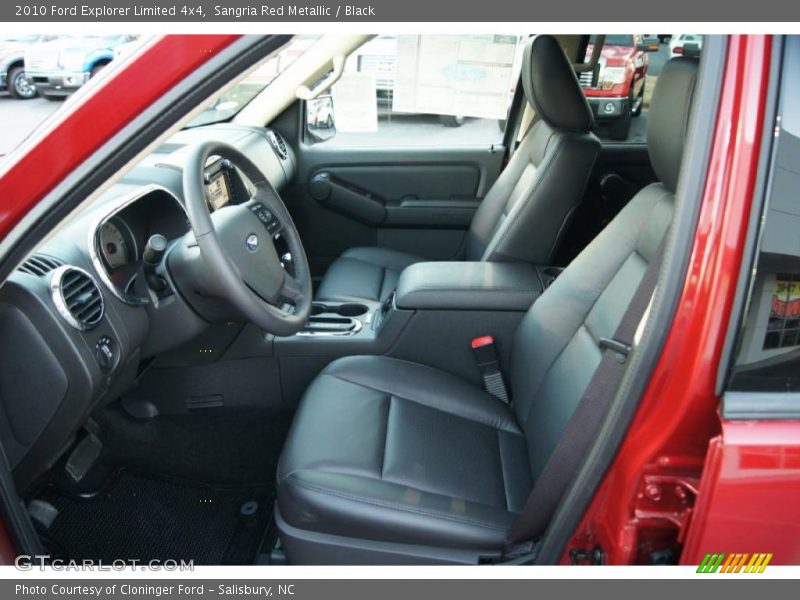  2010 Explorer Limited 4x4 Black Interior