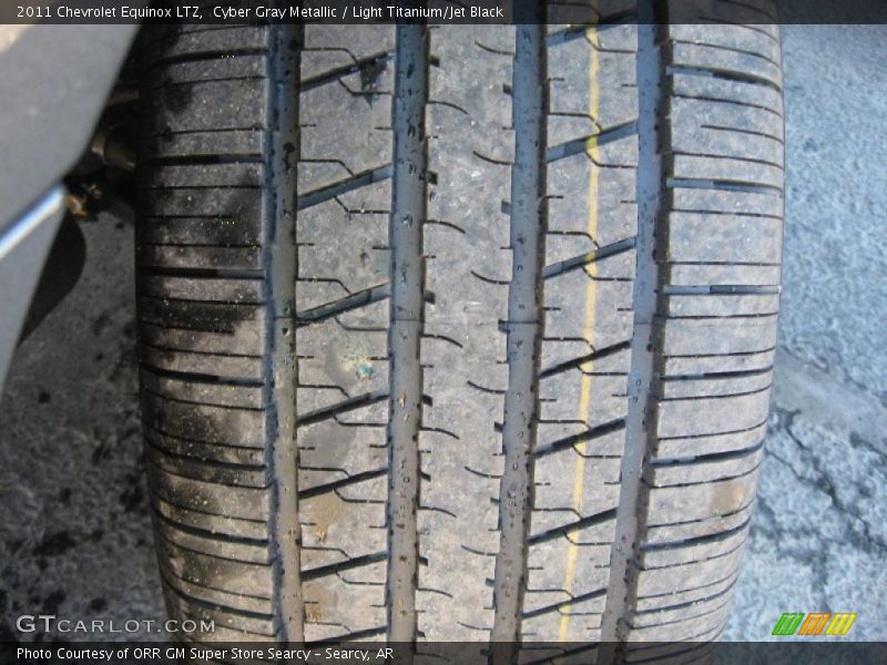 Cyber Gray Metallic / Light Titanium/Jet Black 2011 Chevrolet Equinox LTZ
