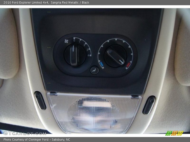 Sangria Red Metallic / Black 2010 Ford Explorer Limited 4x4