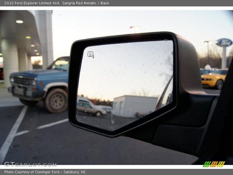 Sangria Red Metallic / Black 2010 Ford Explorer Limited 4x4