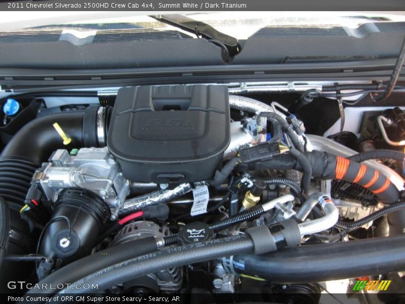  2011 Silverado 2500HD Crew Cab 4x4 Engine - 6.6 Liter OHV 32-Valve Duramax Turbo-Diesel V8
