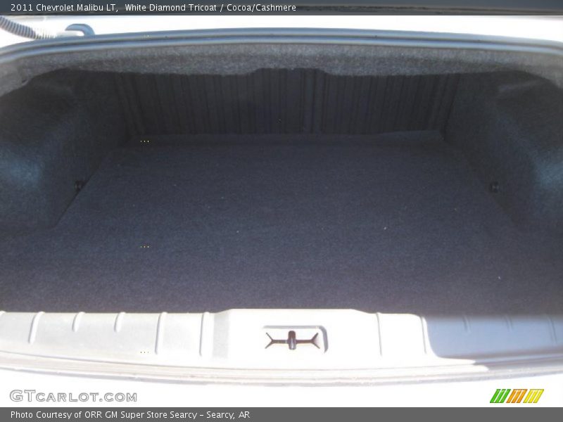 White Diamond Tricoat / Cocoa/Cashmere 2011 Chevrolet Malibu LT