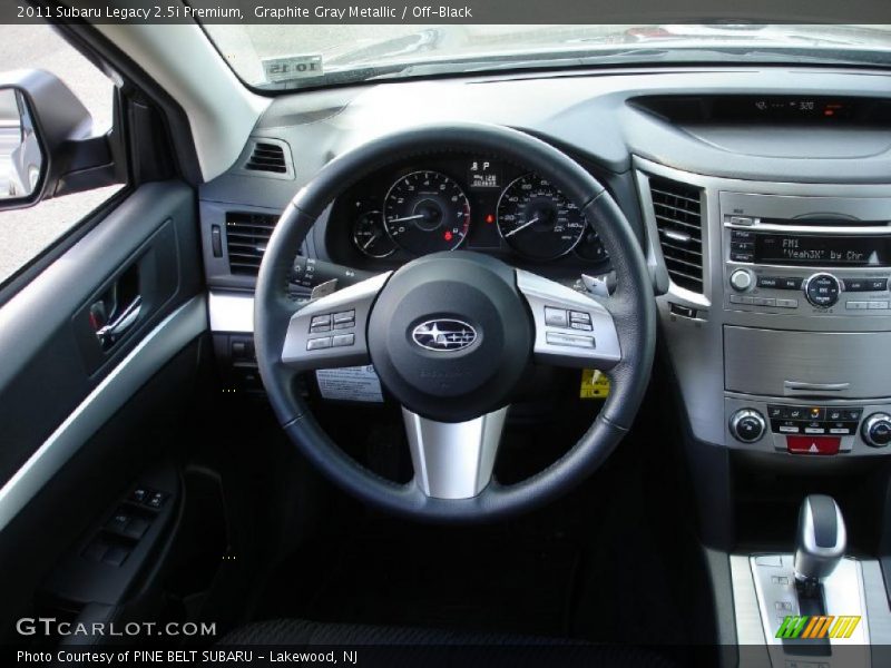 Controls of 2011 Legacy 2.5i Premium