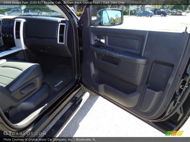 Brilliant Black Crystal Pearl / Dark Slate Gray 2009 Dodge Ram 1500 R/T Regular Cab