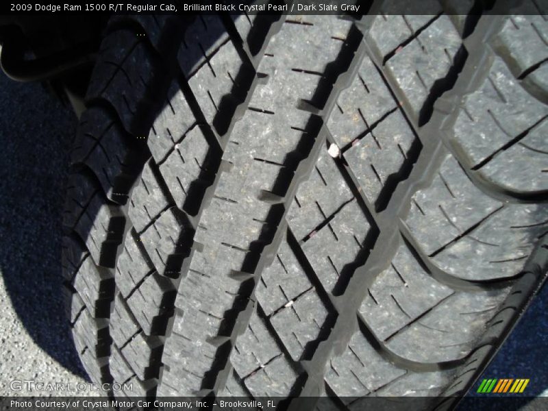 Brilliant Black Crystal Pearl / Dark Slate Gray 2009 Dodge Ram 1500 R/T Regular Cab