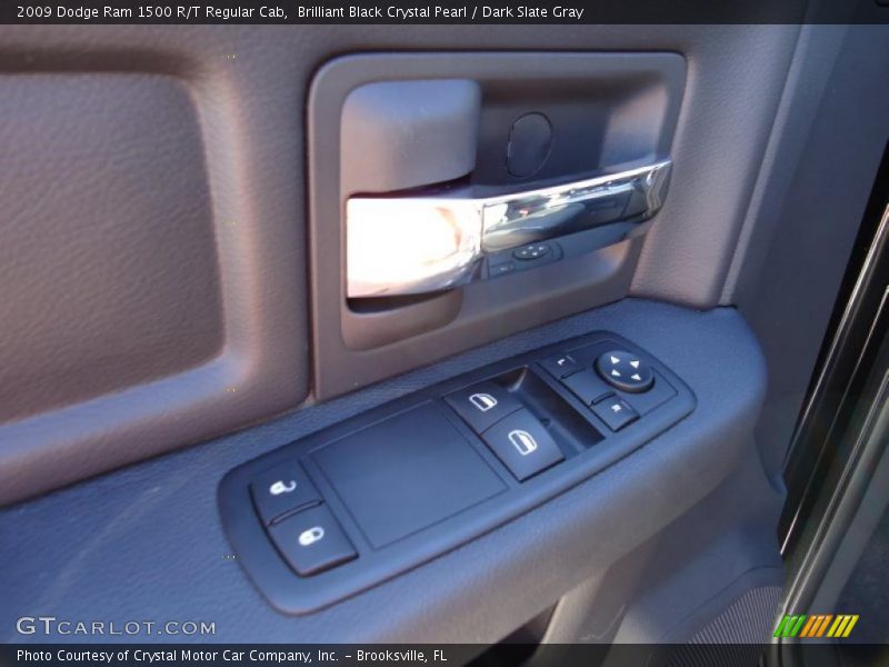 Brilliant Black Crystal Pearl / Dark Slate Gray 2009 Dodge Ram 1500 R/T Regular Cab