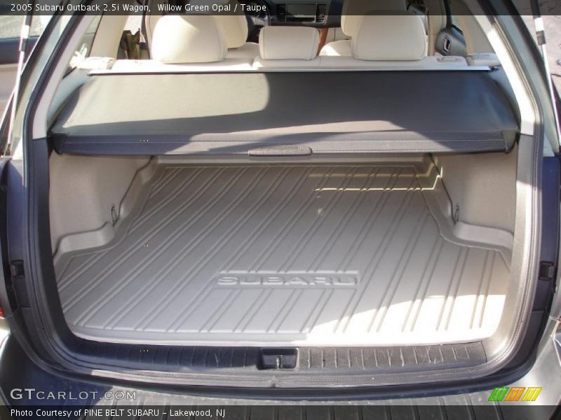 Willow Green Opal / Taupe 2005 Subaru Outback 2.5i Wagon