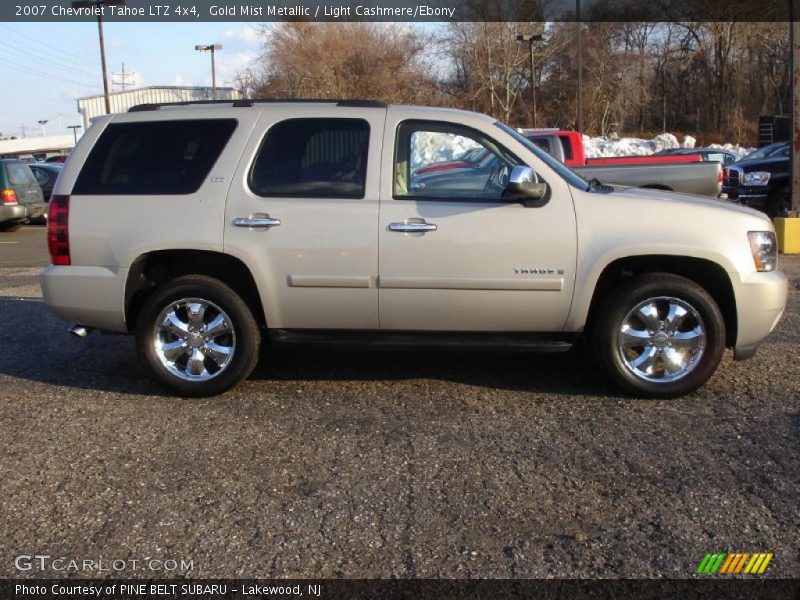 Gold Mist Metallic / Light Cashmere/Ebony 2007 Chevrolet Tahoe LTZ 4x4