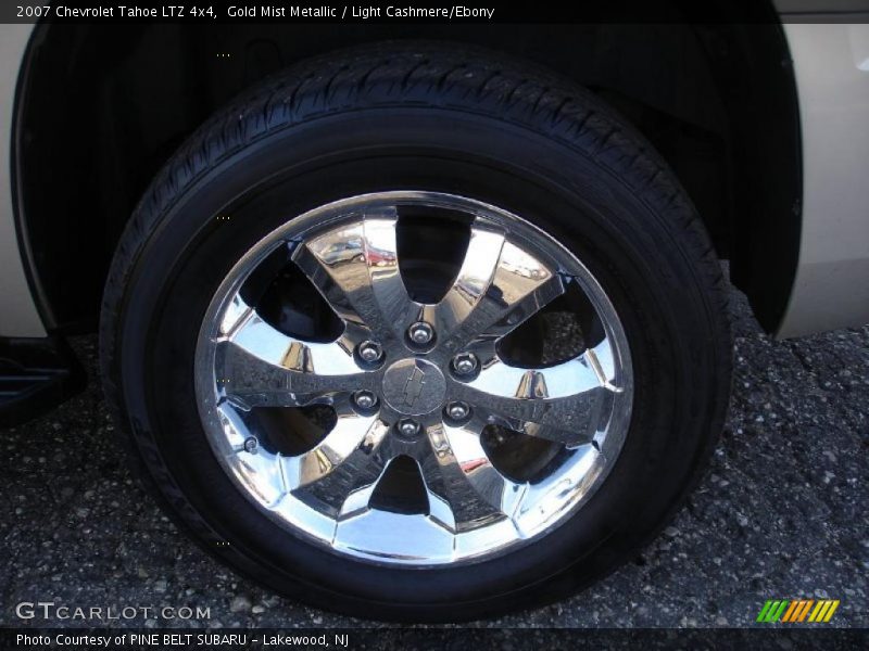 Gold Mist Metallic / Light Cashmere/Ebony 2007 Chevrolet Tahoe LTZ 4x4