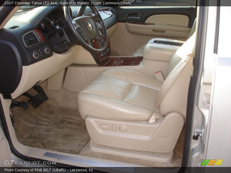 Gold Mist Metallic / Light Cashmere/Ebony 2007 Chevrolet Tahoe LTZ 4x4