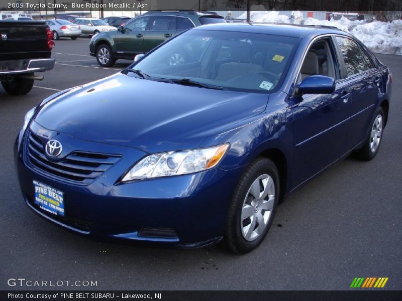 Blue Ribbon Metallic / Ash 2009 Toyota Camry