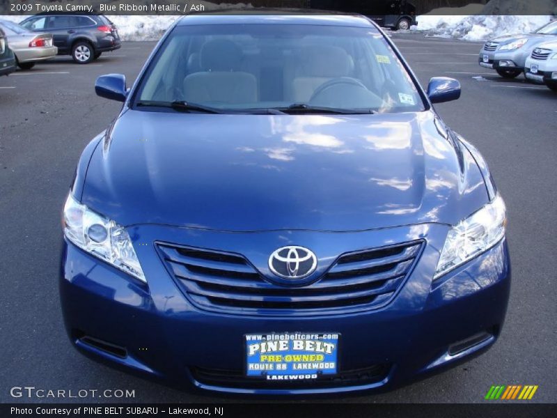 Blue Ribbon Metallic / Ash 2009 Toyota Camry