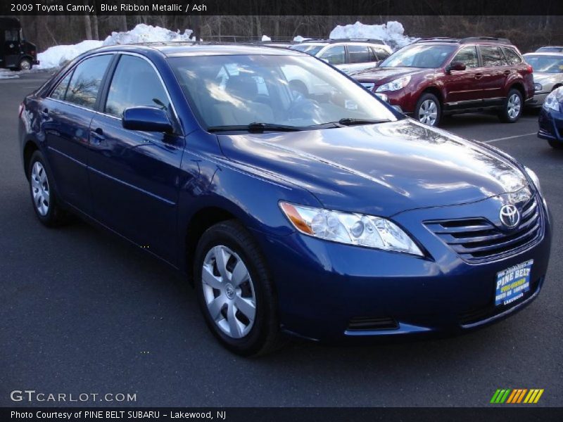 Blue Ribbon Metallic / Ash 2009 Toyota Camry