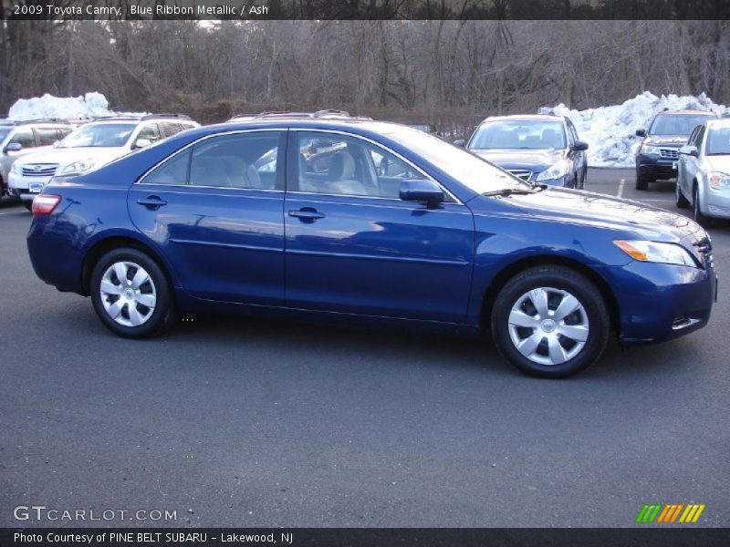 Blue Ribbon Metallic / Ash 2009 Toyota Camry