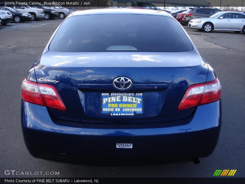 Blue Ribbon Metallic / Ash 2009 Toyota Camry