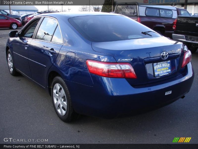 Blue Ribbon Metallic / Ash 2009 Toyota Camry