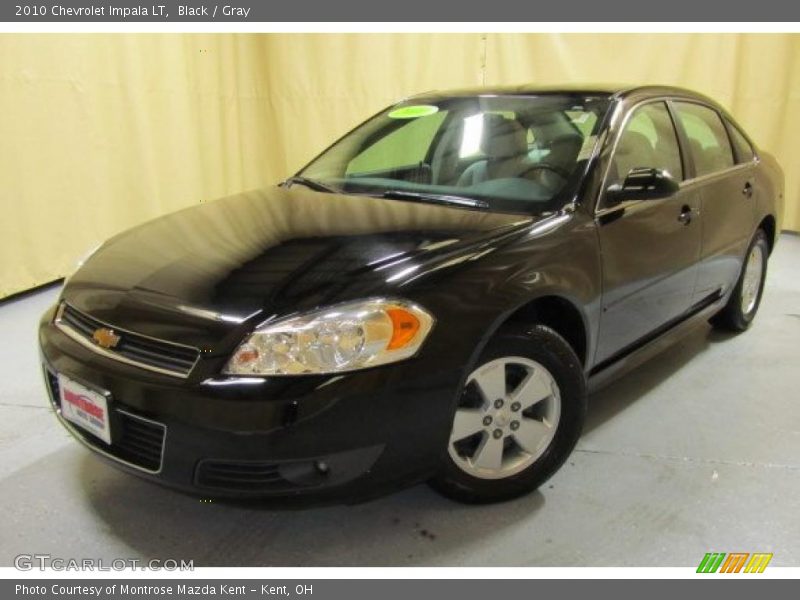 Black / Gray 2010 Chevrolet Impala LT