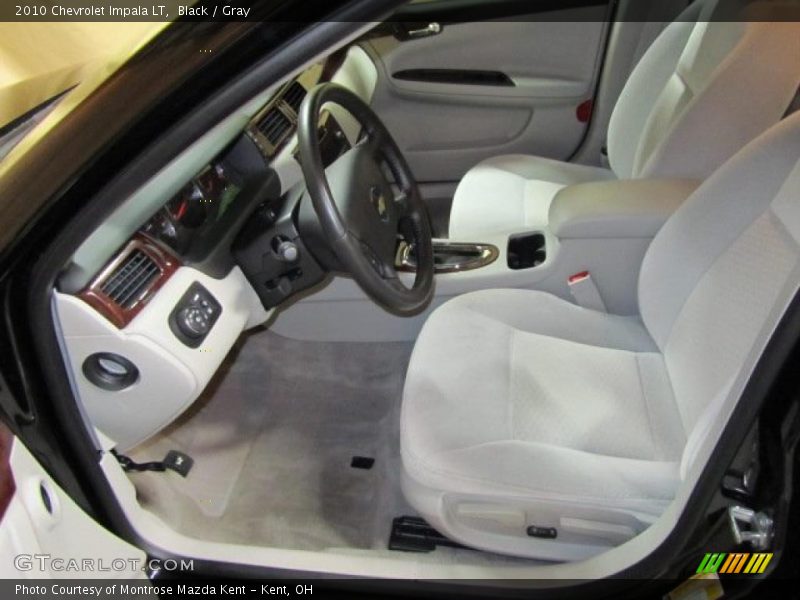 Black / Gray 2010 Chevrolet Impala LT