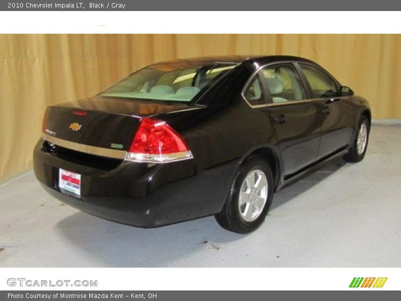 Black / Gray 2010 Chevrolet Impala LT