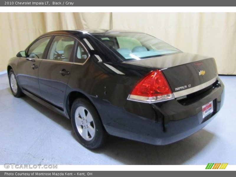 Black / Gray 2010 Chevrolet Impala LT