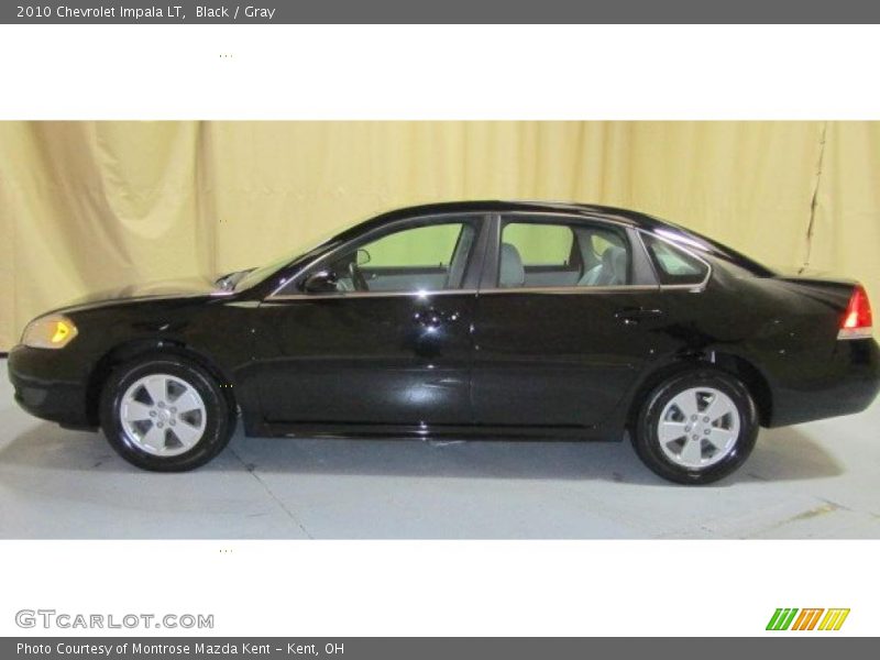 Black / Gray 2010 Chevrolet Impala LT