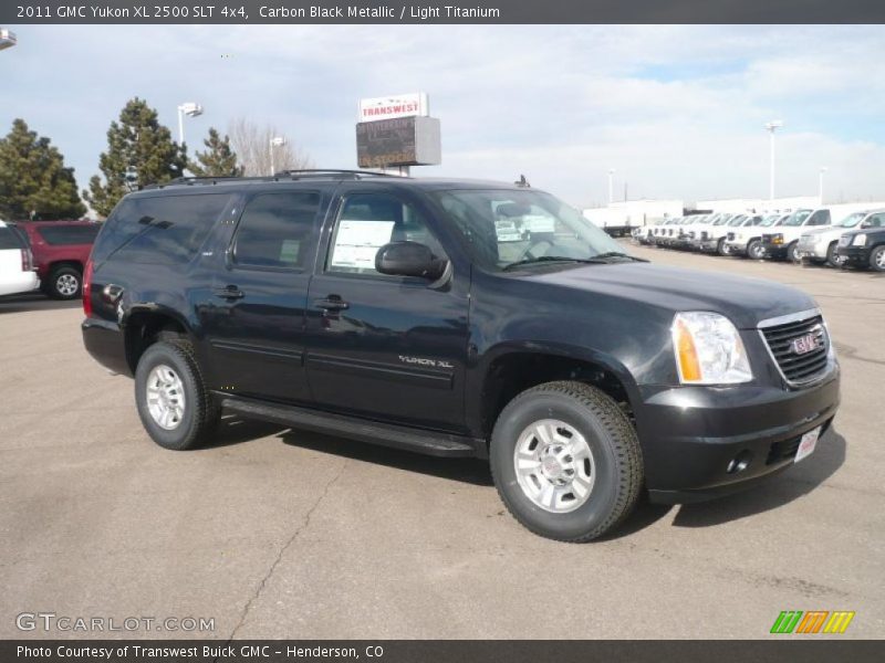 Carbon Black Metallic / Light Titanium 2011 GMC Yukon XL 2500 SLT 4x4