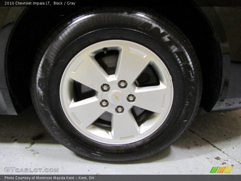 Black / Gray 2010 Chevrolet Impala LT