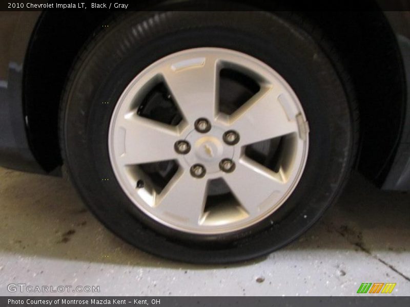 Black / Gray 2010 Chevrolet Impala LT