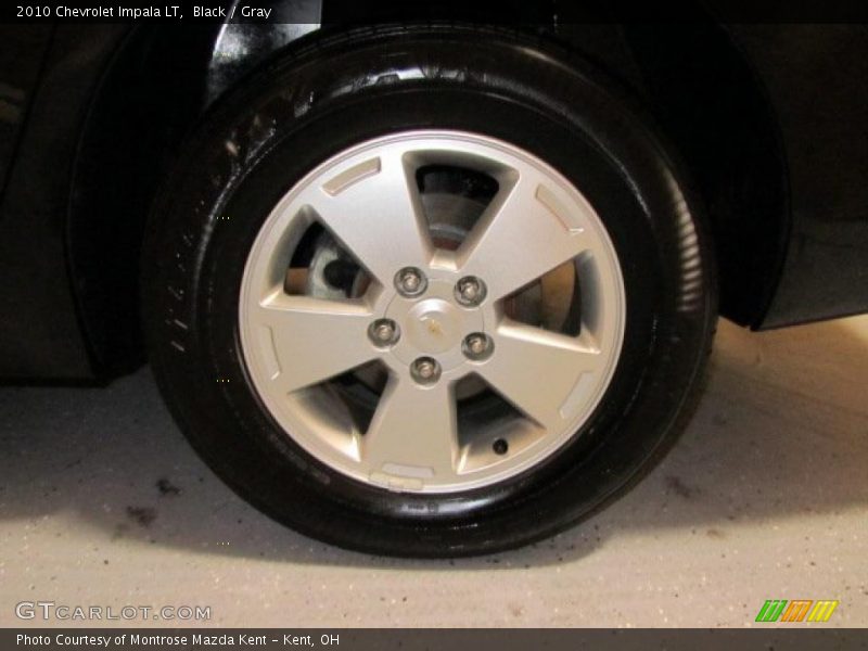 Black / Gray 2010 Chevrolet Impala LT